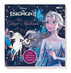 Panini - Disney Die Eiskönigin 2: Mein Glitzer-Malblock, Multicolor
