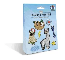 URSUS Diamond Sticker Animal 43500005 10x15cm 2 Bogen