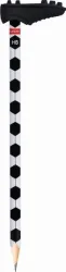 Brunnen Display Bleistift HB Fußball mit Topper