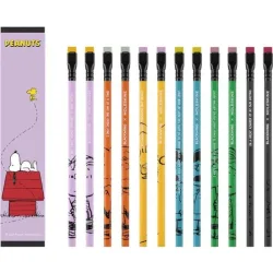 Moleskine Peanuts limitierte Ausgabe Blackwing Set (12 weiche Graphitstifte)
