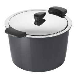 Kuhn Rikon HOTPAN® Servierkochtopf 22 cm - 5.0 l - BOX - grau Thermo-Kochgeschirr