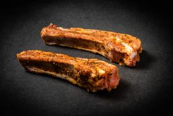 Bio Knospe Schweine Grill Ribs mariniert