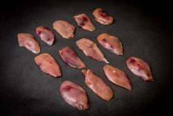 Rebhuhn Brustfilet ohne Haut 500g