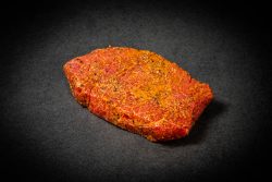 Bio Knospe Rindspfeffersteak mariniert