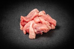 Bio Knospe Schweinsgeschnetzeltes portioniert