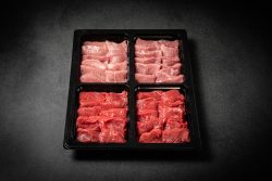 Tischgrill DELUXE mit Rindsfilet und Kalbsfilet