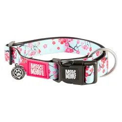 Max & Molly Smart ID Halsband Cherry Bloom - M: 34-55cm Halsumfang