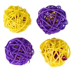 TIAKI Weidenkugeln Set - 4er Set
