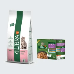 Libra Cat Adult Lachs - 12 kg