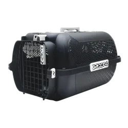Catit Transportbox White Tiger Voyageur Black - L 57 x B 38 x H 31 cm