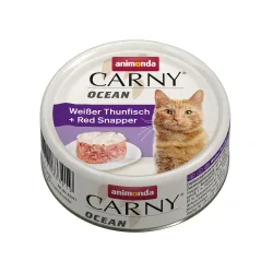 animonda Carny Ocean 12 x 80 g - Weisser Thunfisch + Red Snapper