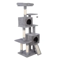 zooplus Basics Kratzbaum gross - grau