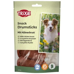 Trixie Drumsticks mit Hühnerbrust - Sparpaket: 12 x 5 Stück (1,14 kg)