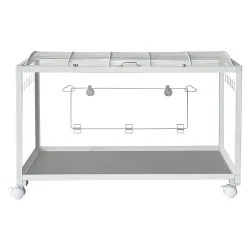 TIAKI Hamstergehege, weiss - L 79 x B 44 x H 60 cm