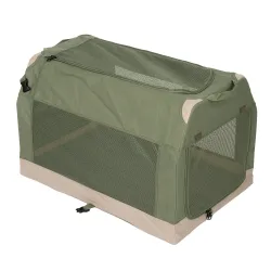 zooplus Basics Faltbare Hundebox - Grösse M: B 50,5 x T 76 x H 48 cm