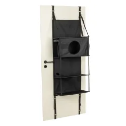zooplus Basics Katzenbaum Door - schwarz