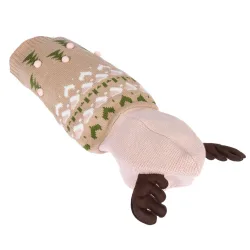 TIAKI Rentier-Pullover für Hunde - Grösse M: ca. 30 cm Rückenlänge