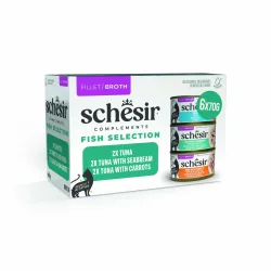 Schesir Complements in Brühe 6 x 70 g - Mix (3 Sorten)