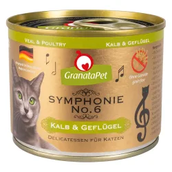 Sparpaket GranataPet Symphonie 12 x 200 g - Huhn pur