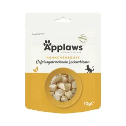 Applaws Cat Natural Gefriergetrocknete Leckerbissen Hähnchenbrust - Sparpaket: 3 x 10 g