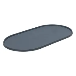 Designed by Lotte Napfunterlage Oona, anthrazit - L 55 x B 30 cm
