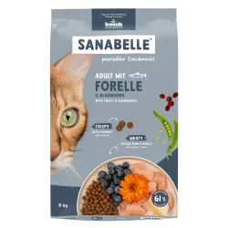 Sanabelle Adult mit Forelle & Blaubeeren - 8 kg