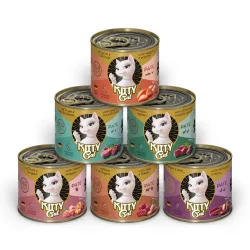 Sparpaket KITTY Cat Adult Pate 24 x 200 g - Mixpaket II (6 Sorten)