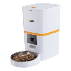 Ferplast Risto Pet Smart Futterautomat, Füllmenge 6 Liter, für Hunde und Katzen (1 Stk)