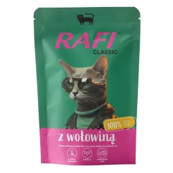 Rafi Cat Classic 10 x 100 g - Rind
