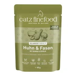 Sparpaket catz finefood 16 x 85 g - Huhn & Fasan