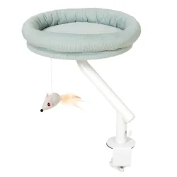 TIAKI Schreibtisch-Bettchen für Katzen - ca. Ø 37 x H 38,5 cm