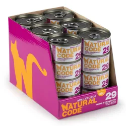 Natural Code Soft Jelly Can 24 x 85 g - Thunfisch und Schinken