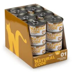 Natural Code Cooking Water Can 24 x 85 g - Hähnchenfilets