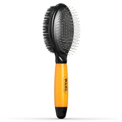 WAHL® Beidseitige Fellpflegebürste - orange, L 27,8 x B 6,1 x H 7 cm