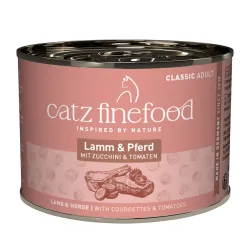 catz finefood 6 x 200 g - Lamm & Pferd