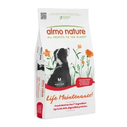 Almo Nature Life Maintenance Adult Rind & Reis Medium - Sparpaket: 2 x 12 kg
