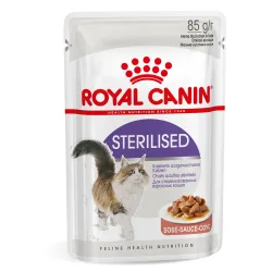 Royal Canin Sterilised in Sosse - Sparpaket: 48 x 85 g