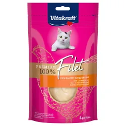 Vitakraft Premium Filet - Sparpaket: 2 x 70g Huhn