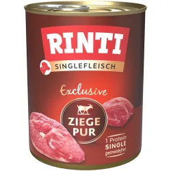 Sparpaket RINTI Singlefleisch 24 x 800g - Exclusive Ziege pur