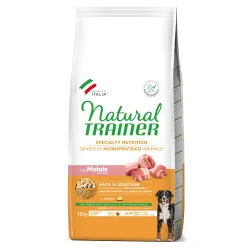 Natural Trainer Sensitive Adult Medium & Maxi mit Schwein - Sparpaket: 2 x 12 kg