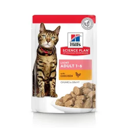Hill's Science Plan Adult Light - Meeresfisch (12 x 85 g)