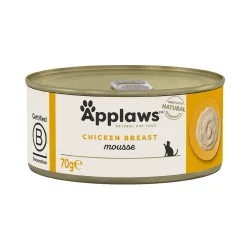 Sparpaket Applaws Mousse 24 x 70 g - Hühnchen