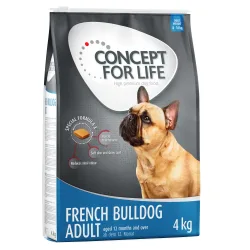 Concept for Life Französische Bulldogge Adult - Sparpaket: 2 x 4 kg