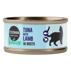 Sparpaket Cosma Nature 48 x 70 g - Thunfisch mit Lamm