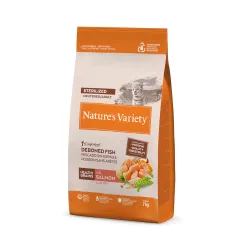 Nature's Variety Healthy Grains Sterilized Adult Lachs - Sparpaket: 2 x 7 kg