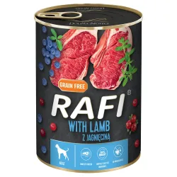 Rafi Adult 24 x 400 g - Mit Lamm, Blaubeeren und Cranberries