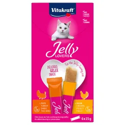 Vitakraft Katzensnack Jelly Lovers Huhn & Pute 6x15g