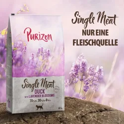 Purizon Single Meat Ente mit Lavendelblüten - 400 g