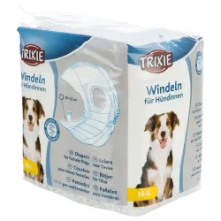 Trixie Windeln für Hündinnen - Grösse M-L: 36-52 cm, 12 Stück