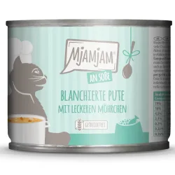 Sparpaket MjAMjAM an Sosse 24 x 185 g - blanchierte Pute mit leckeren Möhrchen